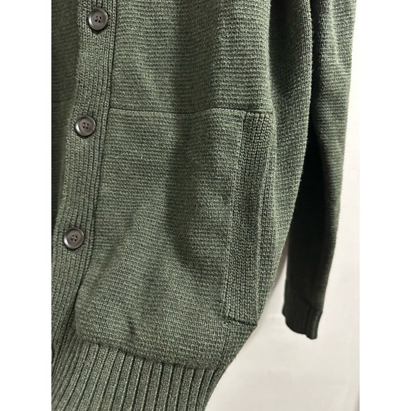 Banana Republic Outlet Green Cardigan size L - Picture 4 of 6